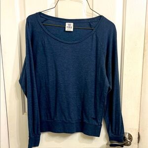 PINK Victoria's Secret Heathered Blue Tee